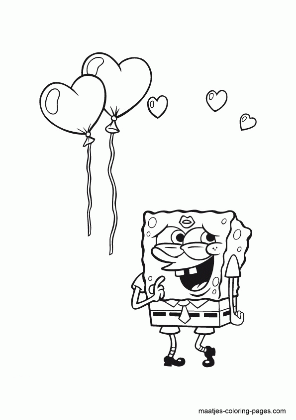 Sponge Bob kolorowanki
